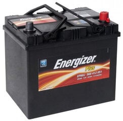 Aku Energizer Plus Jap (- +) 60Ah 510A цена и информация | Аккумуляторы | kaup24.ee