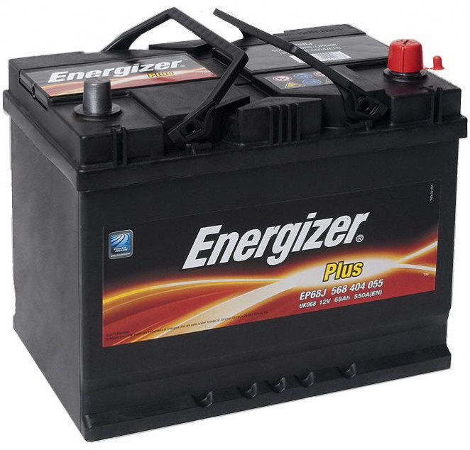 Aku Energizer Plus Jap (- +) 68Ah 550A цена и информация | Akud | kaup24.ee