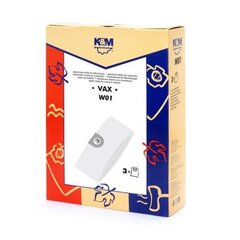 K&M Group Vacuum cleaner bags for VAX KM-W01 (3pcs) цена и информация | Аксессуары для пылесосов | kaup24.ee