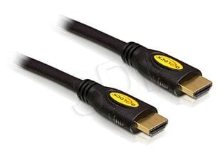 Delock кабель HDMI-HDMI V1.4 2.0 м цена и информация | Кабели и провода | kaup24.ee