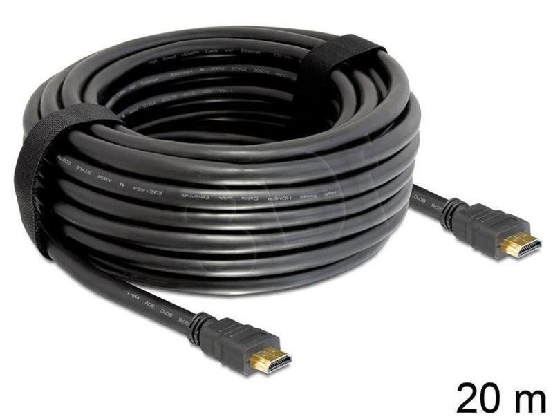 Kaabel Delock HDMI - HDMI (83452), 20m hind ja info | Kaablid ja juhtmed | kaup24.ee