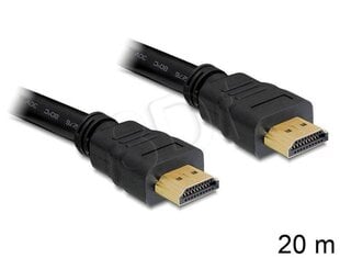 Kaabel Delock HDMI - HDMI (83452), 20m hind ja info | Delock Kodumasinad, kodutehnika | kaup24.ee