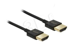 Кабель Delock HDMI A - HDMI A 2m (84773) цена и информация | Кабели и провода | kaup24.ee