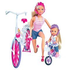 Nukk Steffi Love jalgrattaga Ride Bike цена и информация | Игрушки для девочек | kaup24.ee