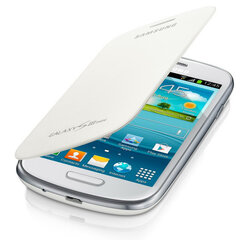 Samsung Galaxy S3 mini чехол Flip Cover, белый цена и информация | Чехлы для телефонов | kaup24.ee