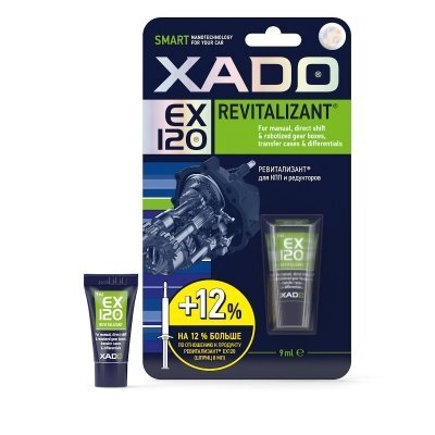 Revitalisant Xado EX120 käigukastidele ja reduktoritele цена и информация | Kütuse- ja õlilisandid | kaup24.ee