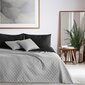 Kahepoolne voodikate Axel Silver Black, 170x210 cm цена и информация | Voodikatted, pleedid | kaup24.ee