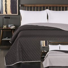 Decoking voodikate Axel, hall-must - erinevad suurused hind ja info | Voodikatted, pleedid | kaup24.ee