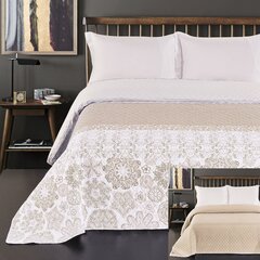 Kahepoolne voodikate Alhambra White Beige, 260x280 cm hind ja info | Voodikatted, pleedid | kaup24.ee