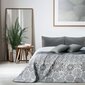 Kahepoolne voodikate Alhambra White Grey, 240x260 cm цена и информация | Voodikatted, pleedid | kaup24.ee