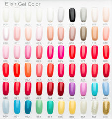 Гель-лак для ногтей Elixir Make-Up 880, 8 мл цена и информация | Лаки для ногтей, укрепители для ногтей | kaup24.ee