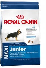 Koeratoit Royal Canin Maxi Junior 15 kg hind ja info | Kuivtoit koertele | kaup24.ee