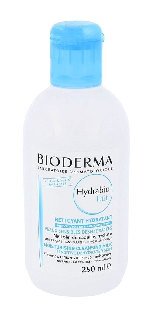 Puhastav näopiim Bioderma Hydrabio 250 ml hind ja info | Näopuhastusvahendid | kaup24.ee