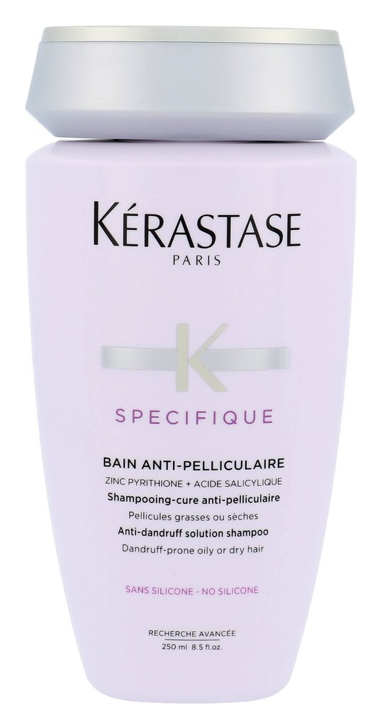 Kõõmavastane šampoon Kerastase Specifique Bain Anti-Pelliculaire 250 ml цена и информация | Šampoonid | kaup24.ee