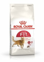 Kuivtoit kassidele Royal Canin, aktiivsed kassid Cat Fit, 15 kg цена и информация | Сухой корм для кошек | kaup24.ee