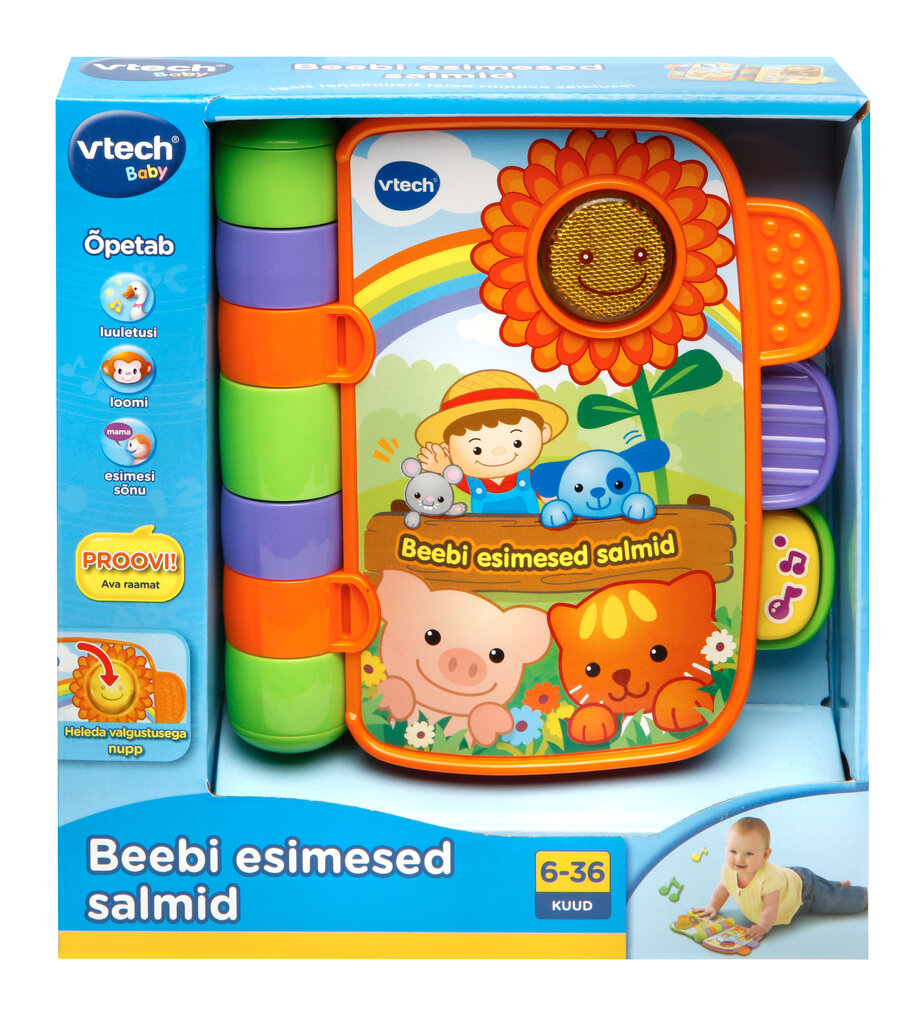 Jutu- ja lauluraamat Vtech EE, 80-138315 hind ja info | Imikute mänguasjad | kaup24.ee