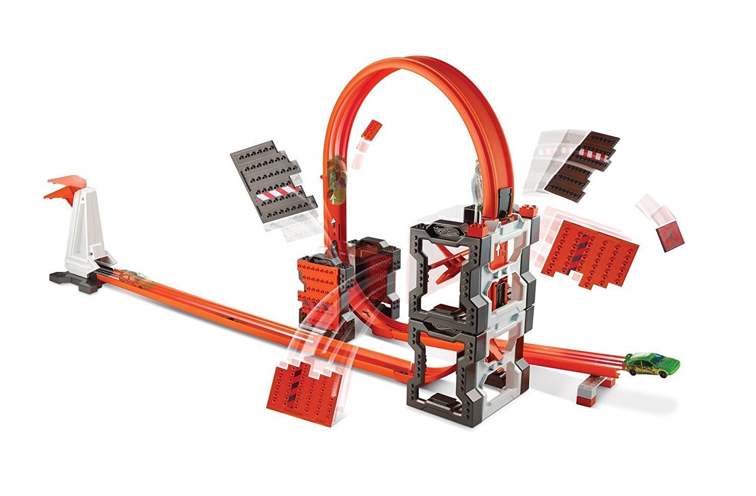 Komplekt Hot Wheels Track Builder Ületamatu sein цена и информация | Poiste mänguasjad | kaup24.ee