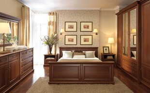 Шкаф Kent 2D1S цена и информация | Black Red White Мебель для спальни | kaup24.ee