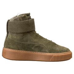 Naiste vabaajajalanõud Puma Platform Mid OW, khaki hind ja info | Naiste saapad | kaup24.ee