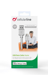 Cellular Line USBDATACMFIIPH52MW hind ja info | Mobiiltelefonide kaablid | kaup24.ee