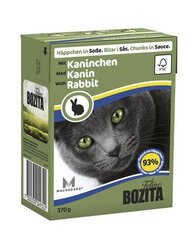 Konserv kassidele Bozita küülikulihaga, 370 g hind ja info | Konservid kassidele | kaup24.ee