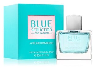 Antonio Banderas Blue Seduction For Women EDT naistele 80 ml hind ja info | Antonio Banderas Kosmeetika, parfüümid | kaup24.ee