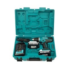 Дрель-шуруповерт Makita LI 18V 42NM 2AK DF457DWE цена и информация | Шуруповерты, дрели | kaup24.ee