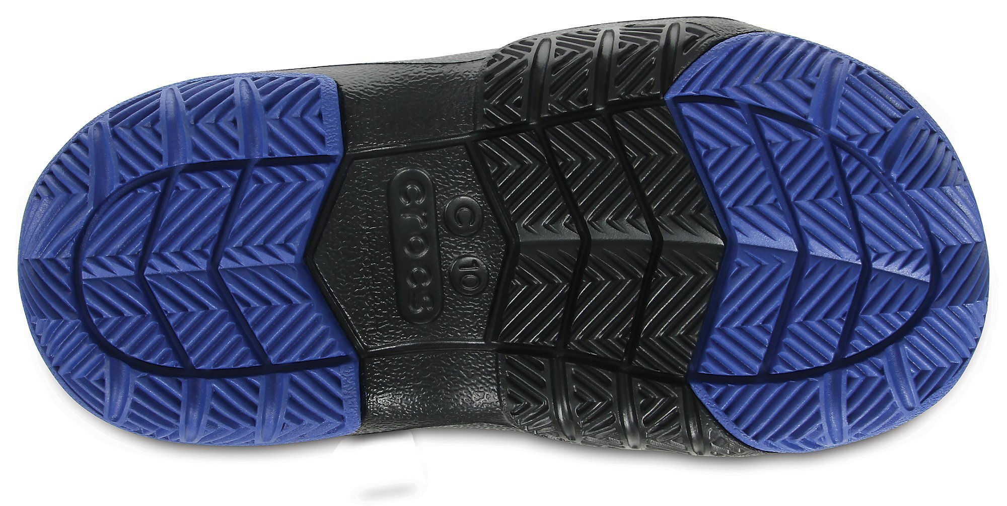 Poiste saapad Crocs™ Swiftwater Waterproof Boot, Black / Blue Jean цена и информация | Laste saapad | kaup24.ee