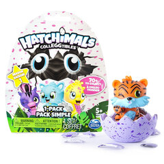 Яйцо с фигуркой Hatchimals, 1 шт цена и информация | MUST Металлическая бутылочка с Ярким рисунком (без BPA) (500ml) для мальчиков от 3+ лет Серая с Машинкой | kaup24.ee