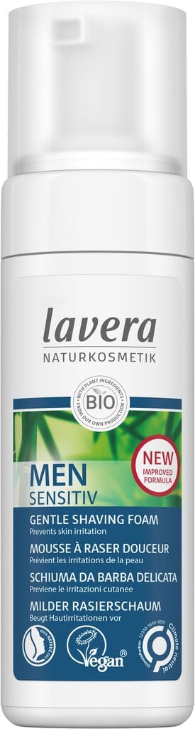 Õrn raseerimisvaht meestele Men Sensitive (Gentle Shavin Foam) 150 ml hind ja info | Raseerimisvahendid | kaup24.ee