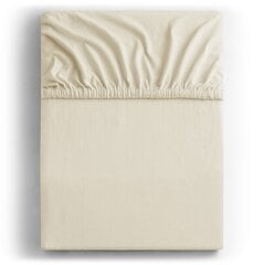 Kummiga voodilina DecoKing Jersey Amber Beige, 90x200 cm цена и информация | Простыни | kaup24.ee