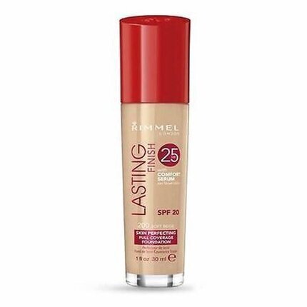 Jumestuskreem Rimmel London Lasting Finish 25h 30 ml hind ja info | Jumestuskreemid, puudrid | kaup24.ee