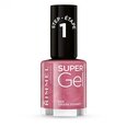 Rimmel London Super Gel STEP1 küünelakk 12 ml, 023 Grape Sorbet