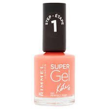 Rimmel London Super Gel By Kate STEP1 лак для ногтей 12 мл, 031 Perfect Posy цена и информация | Лаки для ногтей, укрепители для ногтей | kaup24.ee