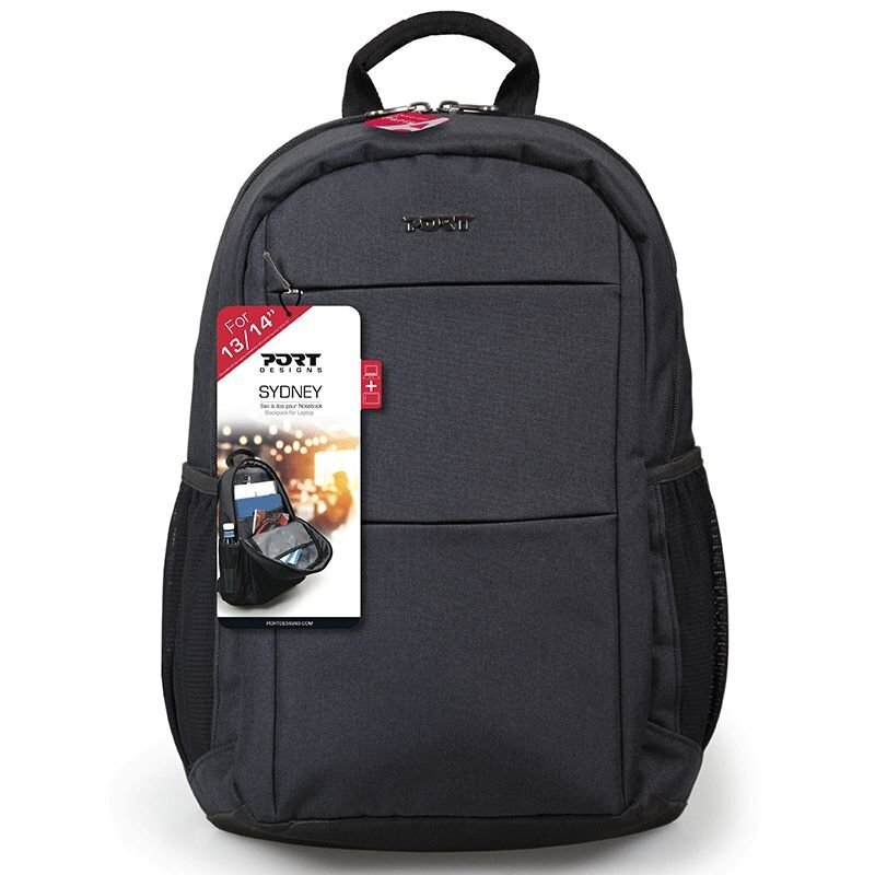 PORT DESIGNS Sydney Backpack 13/14, Black цена и информация | Arvutikotid | kaup24.ee