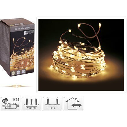 LED-valguskett, 21 m hind ja info | Jõulutuled | kaup24.ee
