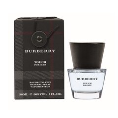 Мужская парфюмерия Touch For Men Burberry EDT: Емкость - 30 ml цена и информация | Мужские духи | kaup24.ee