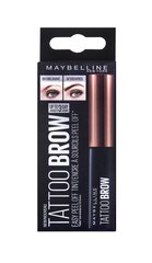 Краска для бровей Maybelline Brow Tattoo 4,6 г, Medium Brown цена и информация | Карандаши, краска для бровей | kaup24.ee