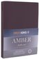 Puuvillane lina Amber Choc 140-160x200 + 30 cm hind ja info | Voodilinad | kaup24.ee