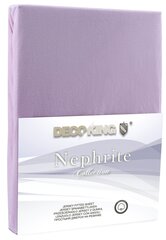 Хлопковая простыня NEPHRITE LILA 120-140 + 30 см цена и информация | Простыни | kaup24.ee