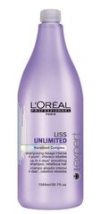 Šampoon raskesti käsitlevatele juustele L'Oreal Professionnel Paris Serie Expert Liss Unlimited 1500 ml цена и информация | Шампуни | kaup24.ee