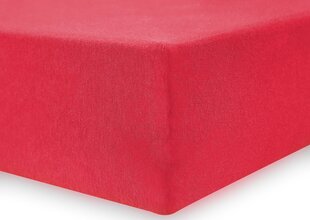 Хлопковая простыня NEPHRITE RED 160-180 + 30 см цена и информация | Сетки для кроватей | kaup24.ee