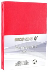 Хлопковая простыня NEPHRITE RED 100-120 + 30 см цена и информация | Сетки для кроватей | kaup24.ee
