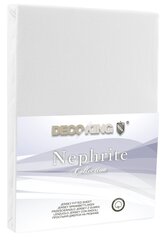 Хлопковая простыня NEPHRITE WHI 160-180 + 30 см цена и информация | Простыни | kaup24.ee