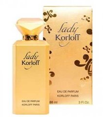 Parfüümvesi Korloff Lady EDP naistele 88 ml цена и информация | Женские духи | kaup24.ee