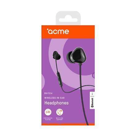 Acme BH104 Bluetooth цена и информация | Kõrvaklapid | kaup24.ee