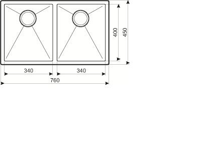 Köögivalamu Aquasanita ENNA-ENN200L цена и информация | Köögivalamud | kaup24.ee