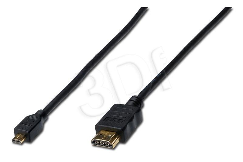 Assmann, HDMI/Micro HDMI, 1 m цена и информация | Kaablid ja juhtmed | kaup24.ee