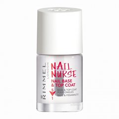 Rimmel London Nail Nurse Base & Top Coat küünelakk 12 ml цена и информация | Лаки для ногтей, укрепители для ногтей | kaup24.ee