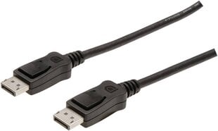 Kaabel DisplayPort 1.2a, DP - DP, M/M 3.0m hind ja info | Assmann Kodumasinad, kodutehnika | kaup24.ee